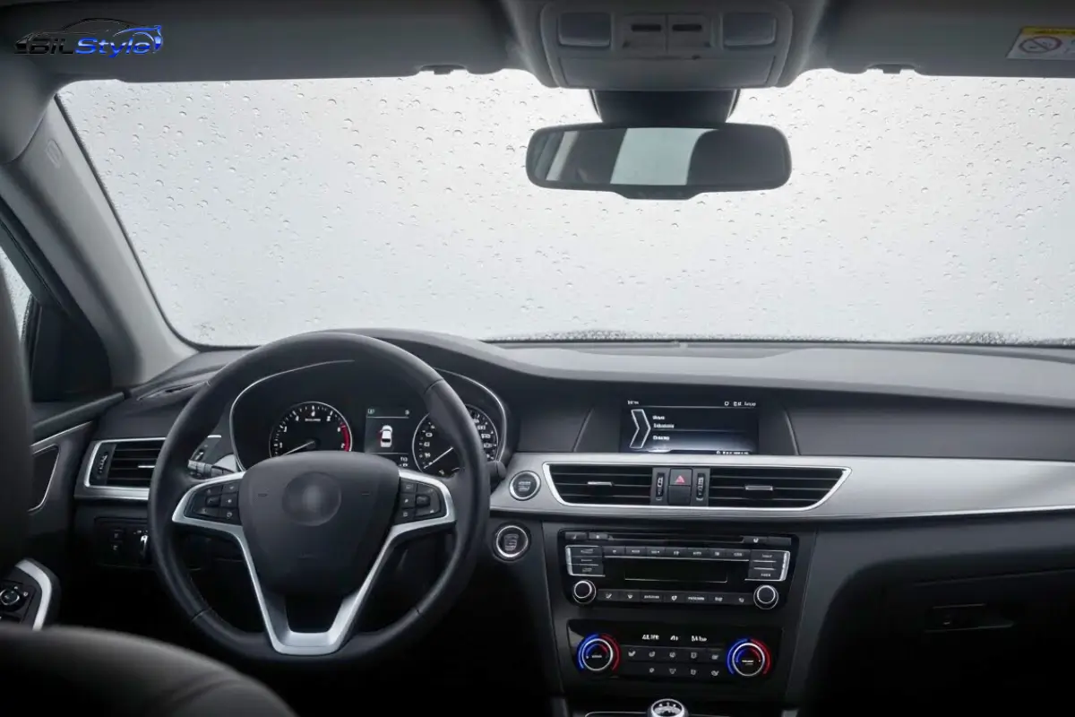 Fugt i bilen forårsager duggede ruder